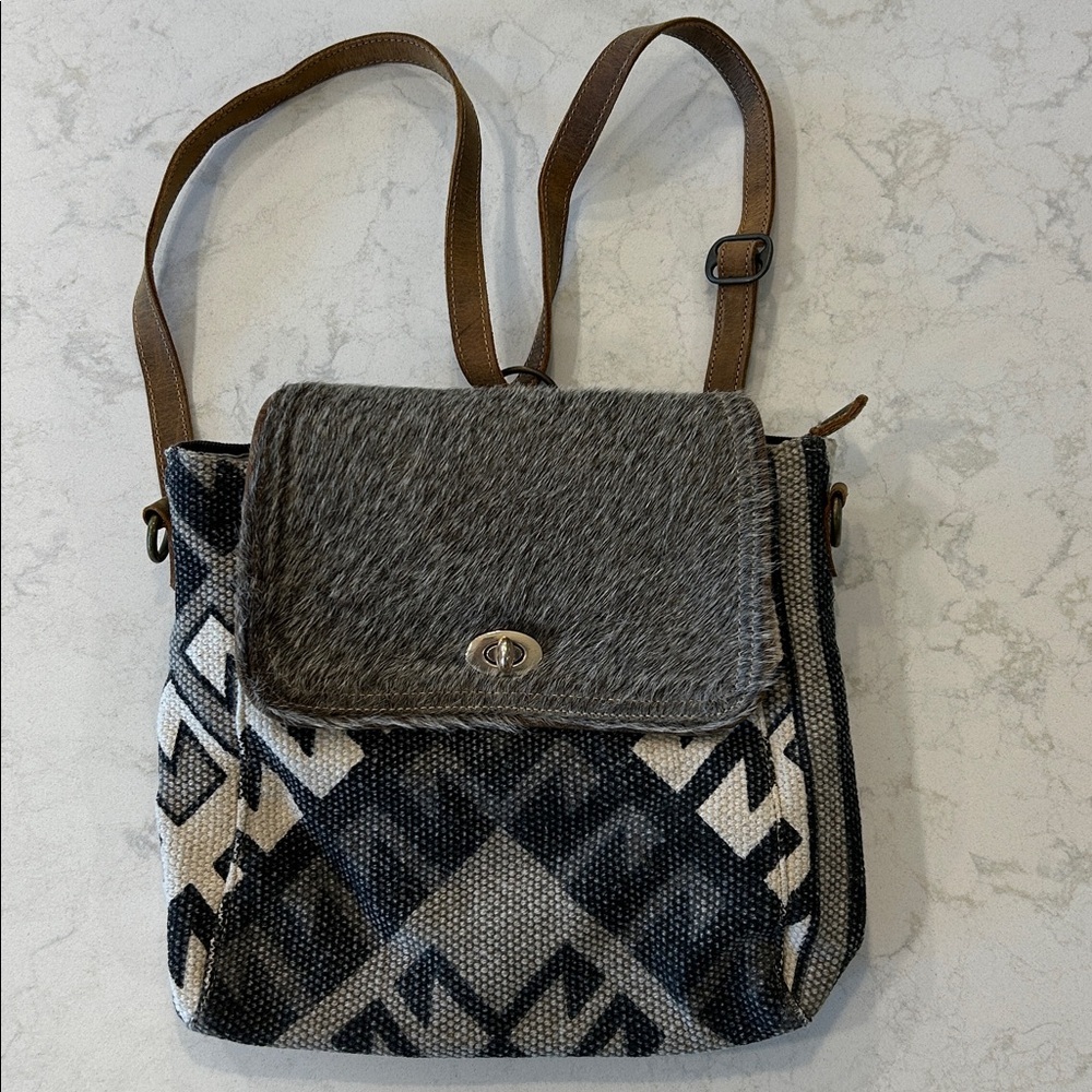 Myra Bag Stormy Love Convertible Backpack Shoulder Crossbody Bag Boho‎ Festival - Picture 4 of 16
